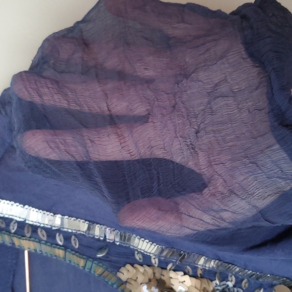 Embellished jersey top - Picture 2 of 6